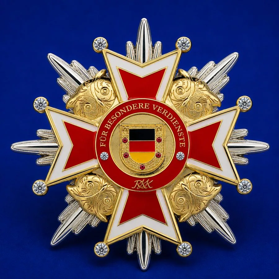 RKK Verdienstorden Gold m. Brillanten